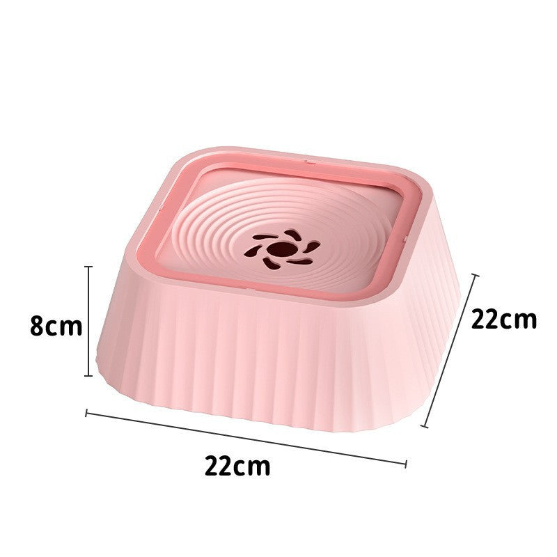 Non-Spill Floating Pet Water Bowl
