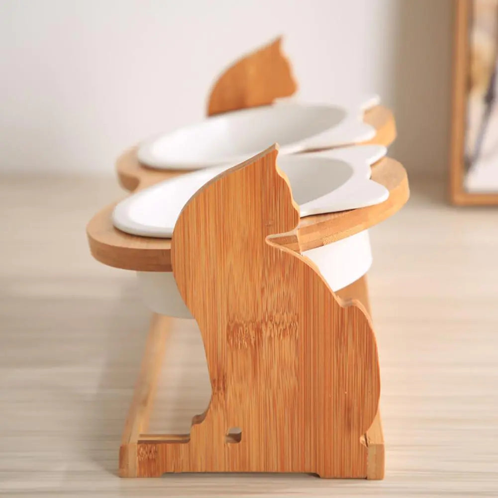 PawLevel Adjustable Bowl Duo – Custom Height Feeding for Joint Relief & Easy Eating
