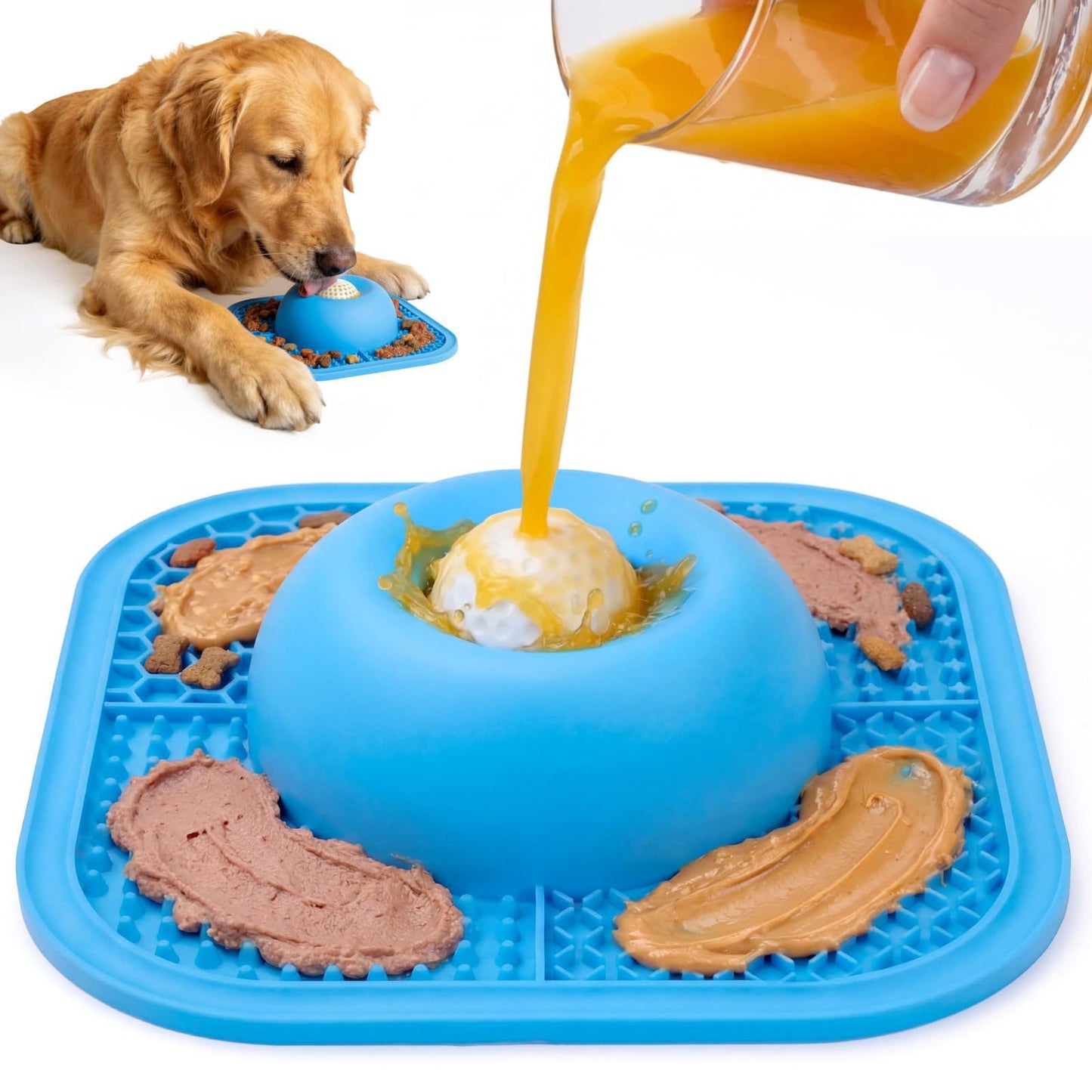 Interactive Slow Feeder Pet Bowl