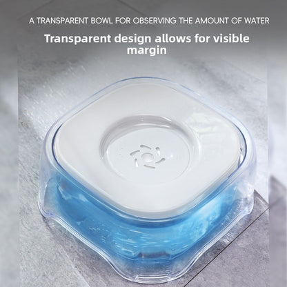 Non-Spill Floating Pet Water Bowl