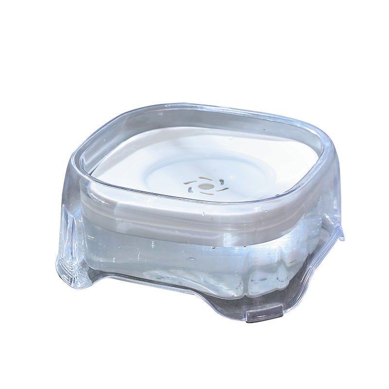 Non-Spill Floating Pet Water Bowl
