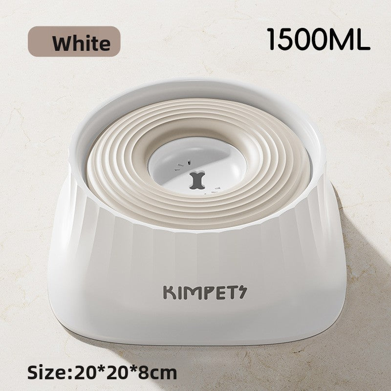 Non-Spill Floating Pet Water Bowl