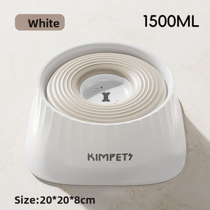 Non-Spill Floating Pet Water Bowl