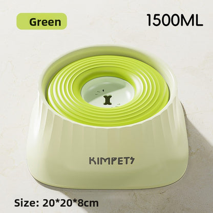 Non-Spill Floating Pet Water Bowl