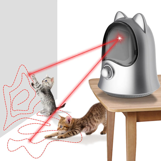 Pawgogo Dual‑Motor Laser Toy – Unpredictable Fun That Keeps Cats Chasing