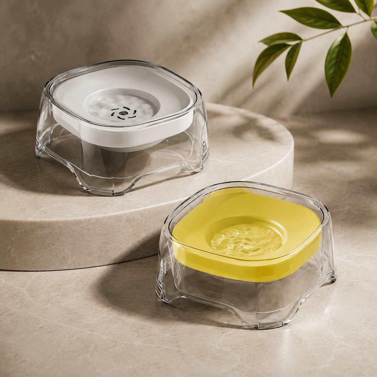 Non-Spill Floating Pet Water Bowl