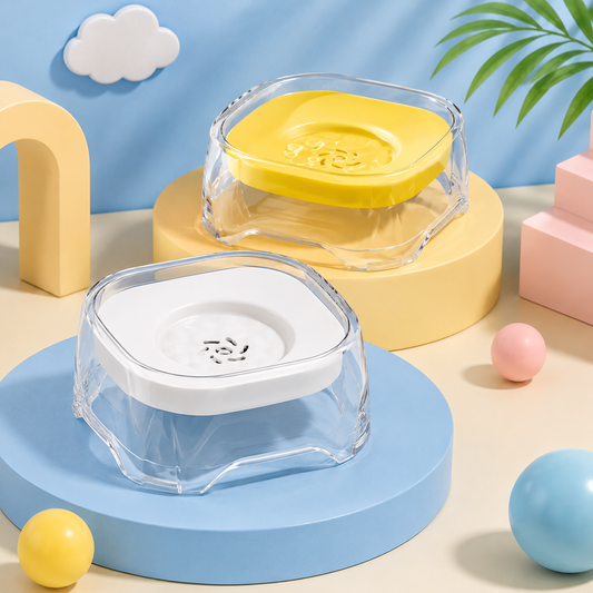 Non-Spill Floating Pet Water Bowl