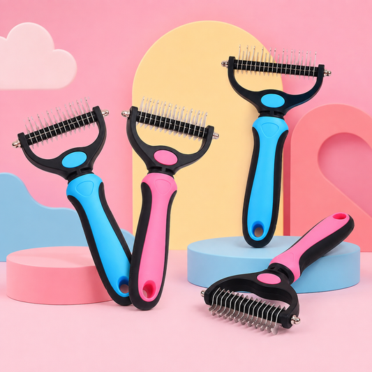 Stainless Steel Pet Detangling Comb