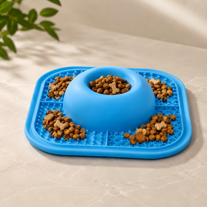 Interactive Slow Feeder Pet Bowl