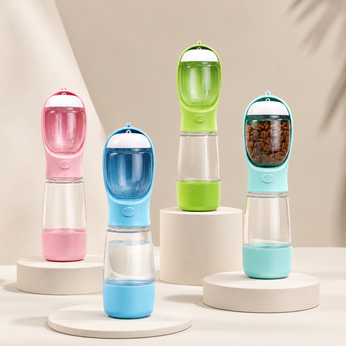 Portable 3-in-1 Pet Water Bottle