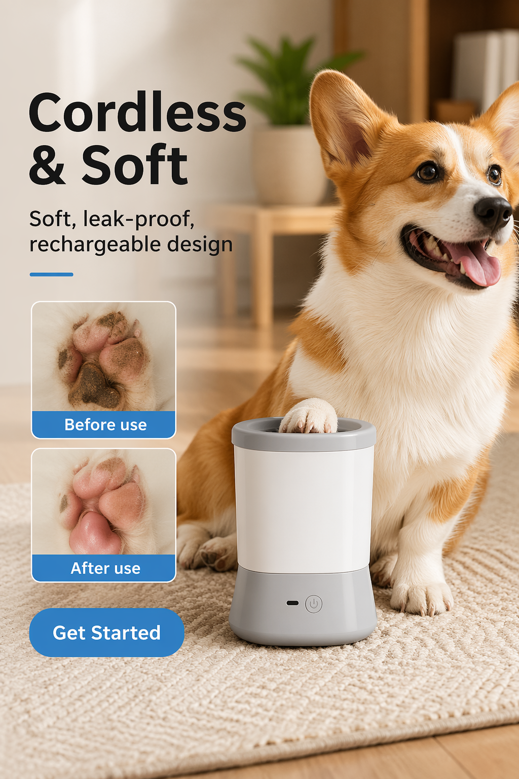 Electric Pet Paw Cleaner