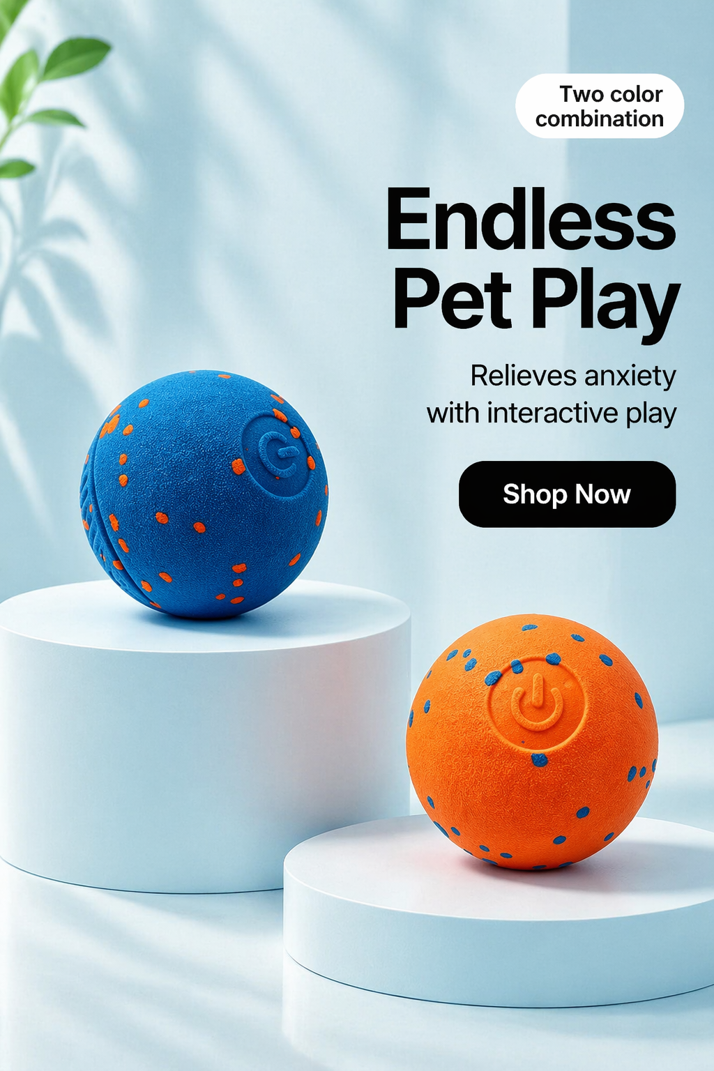 Automatic Bouncing Pet Toy Ball