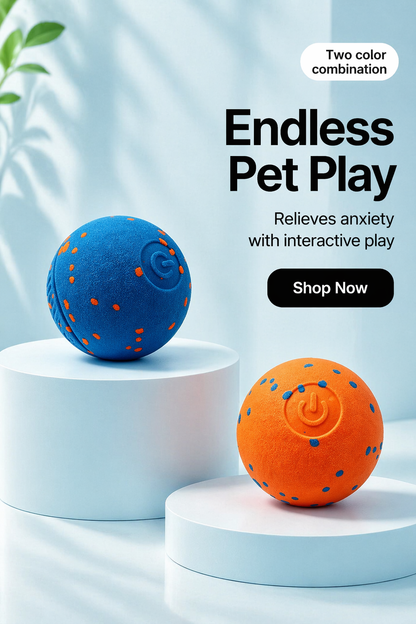 Automatic Bouncing Pet Toy Ball