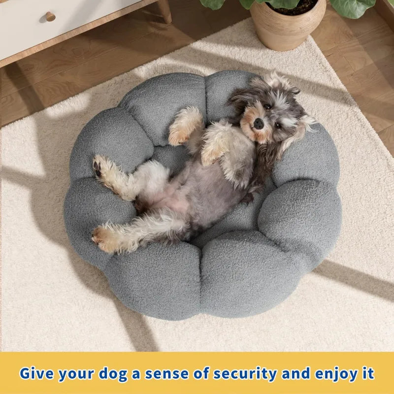 CloudNest Calming Bed – Soothing Support That Eases Anxiety & Deepens Sleep