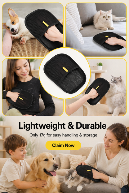 Electrostatic Pet Hair Removal Glove