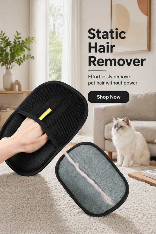 Electrostatic Pet Hair Removal Glove