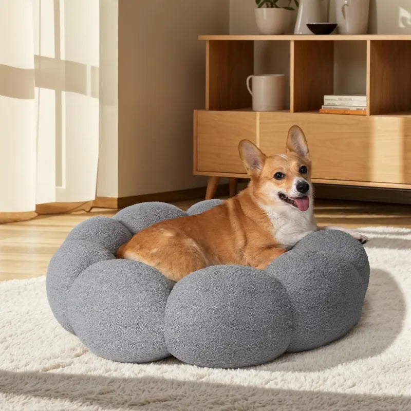 CloudNest Calming Bed – Soothing Support That Eases Anxiety & Deepens Sleep