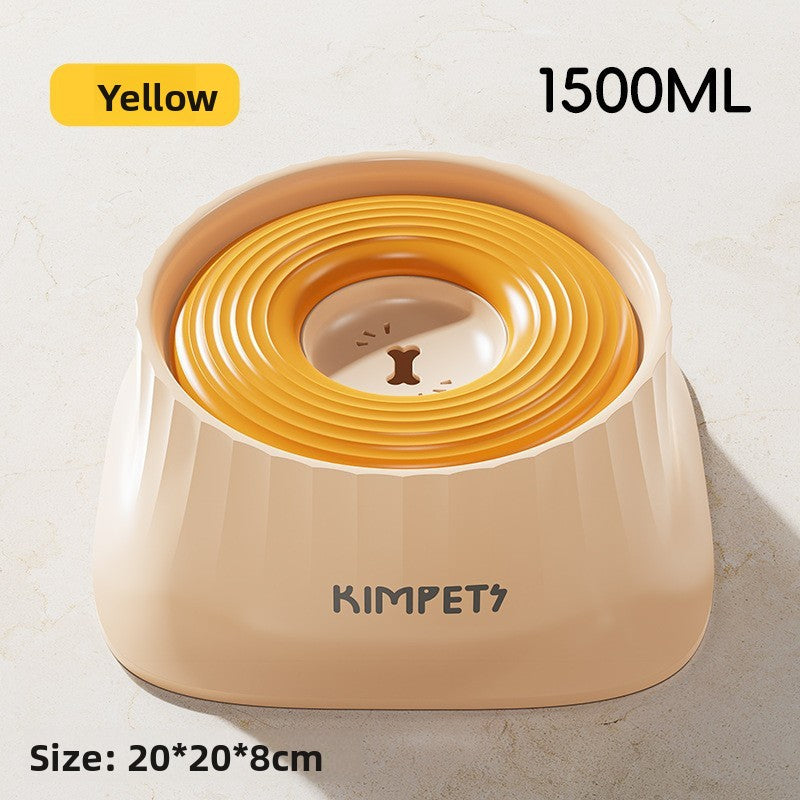 Non-Spill Floating Pet Water Bowl