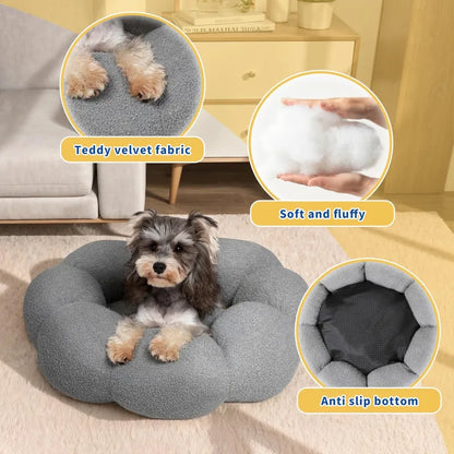 CloudNest Calming Bed – Soothing Support That Eases Anxiety & Deepens Sleep