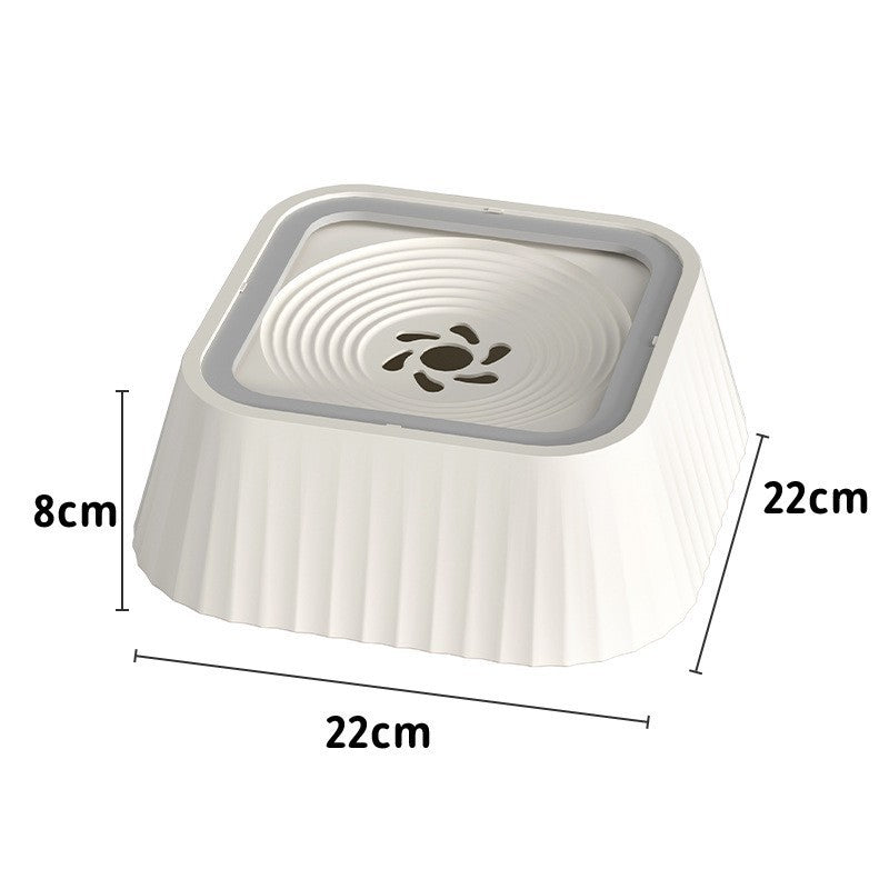 Non-Spill Floating Pet Water Bowl