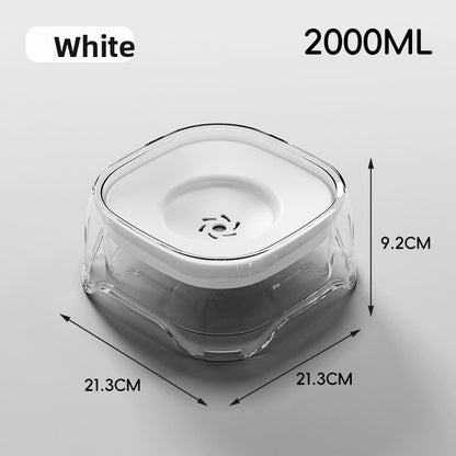 Non-Spill Floating Pet Water Bowl