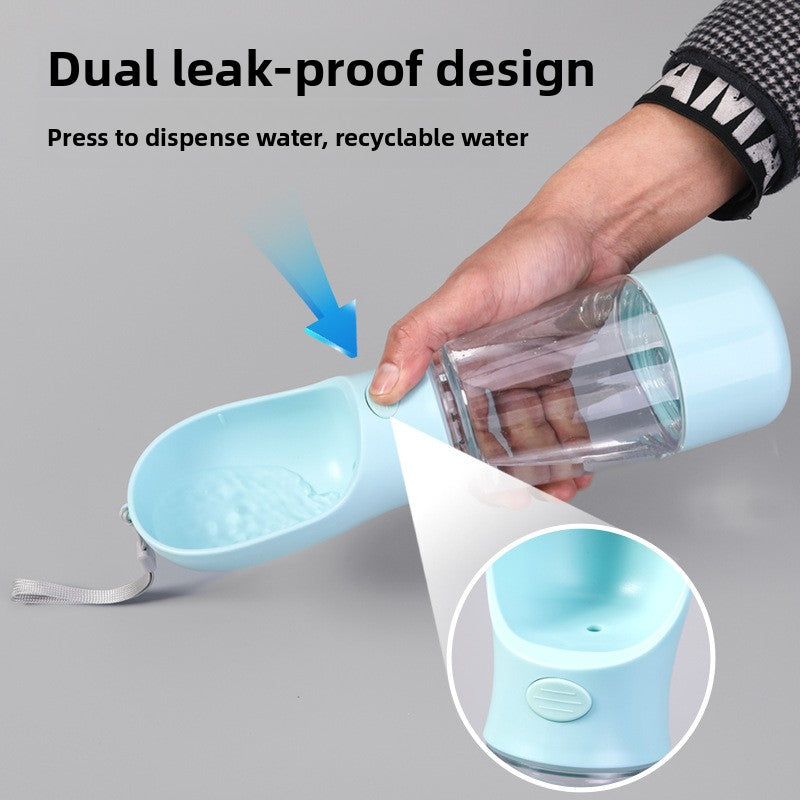 Portable 3-in-1 Pet Water Bottle