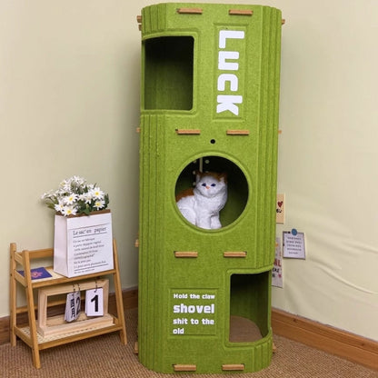 Multi-Layer Cat Tree with Sisal Scratching Posts