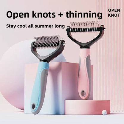 Stainless Steel Pet Detangling Comb