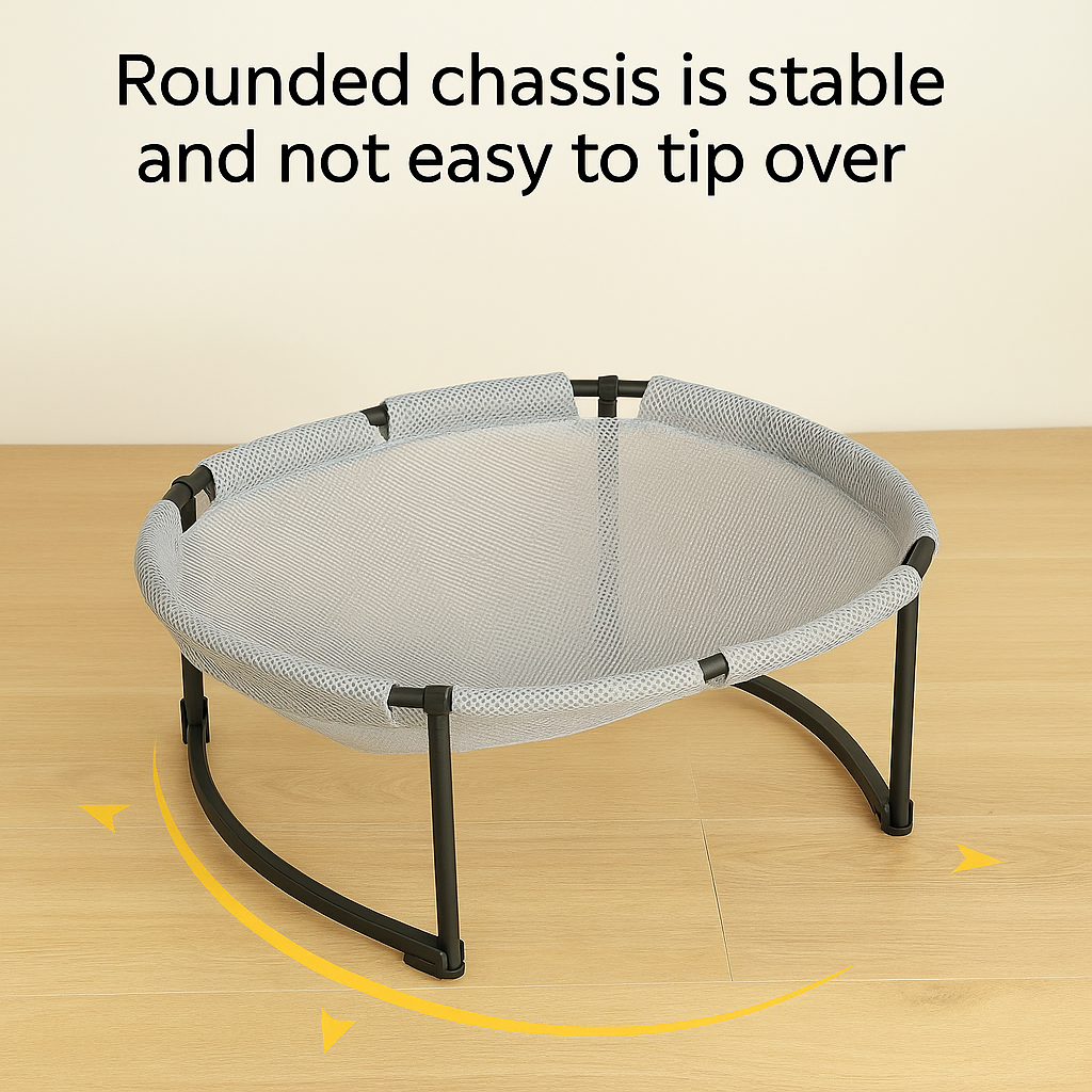 CloudPaws Mesh Cat Hammock – Elevated Comfort with Breathable Support