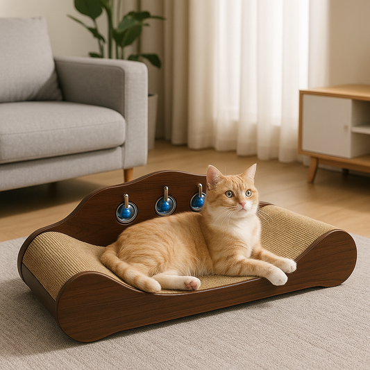 LoungePaws Cat Sofa Scratcher – Stylish Lounge That Saves Your Furniture