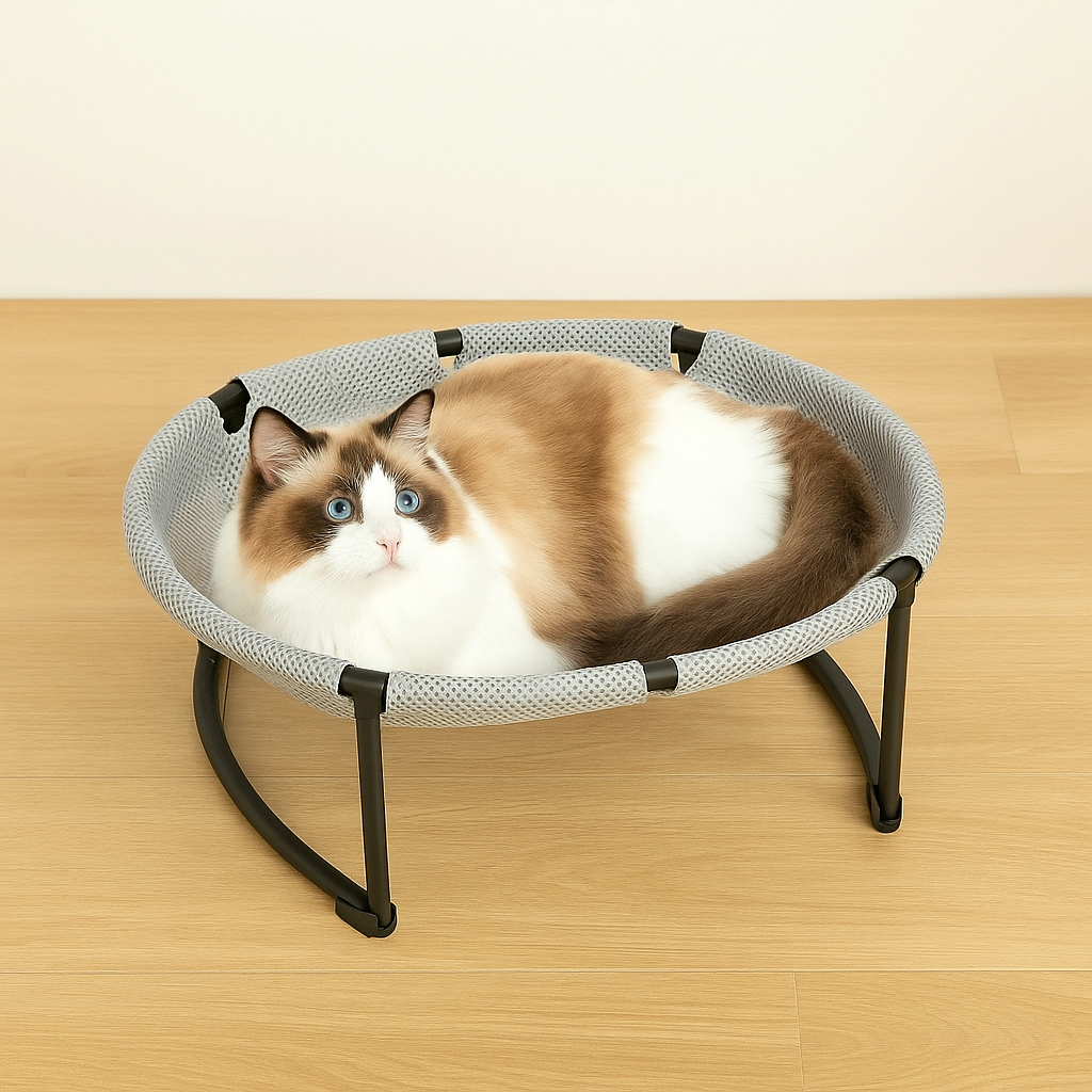 CloudPaws Mesh Cat Hammock – Elevated Comfort with Breathable Support