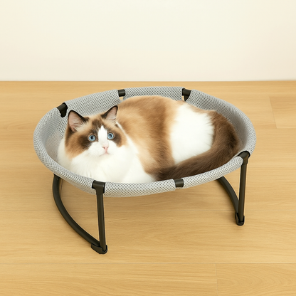 CloudPaws Mesh Cat Hammock – Elevated Comfort with Breathable Support