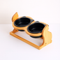 PawLevel Adjustable Bowl Duo – Custom Height Feeding for Joint Relief & Easy Eating